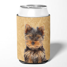 Load image into Gallery viewer, Yorkie Puppy / Yorkshire Terrier Can or Bottle Hugger KJ1230CC
