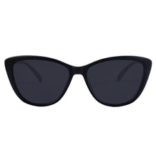 Load image into Gallery viewer, Kara - Black Cat Eye Sunglasses