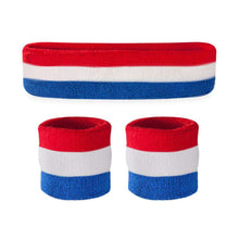 Load image into Gallery viewer, Kids Sweatband Set (1 Headband / 2 Wristbands)