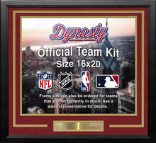 Load image into Gallery viewer, Vegas Golden Knights Custom NHL Hockey 16x20 Picture Frame Kit (Multiple Colors)