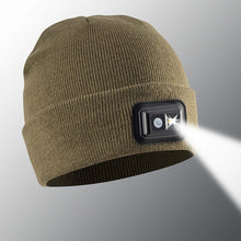 Load image into Gallery viewer, POWERCAP 2.5 Rechargeable LED Lighted Headlamp Beanies
