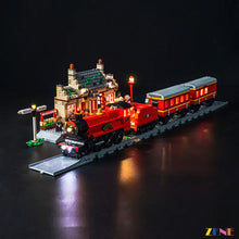 Load image into Gallery viewer, Light Kit for LEGO Hogwarts Express Train Set with Hogsmeade Station #76423