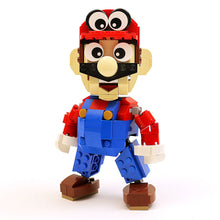 Load image into Gallery viewer, Red Power Plumber MOC made using LEGO parts