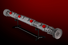 Load image into Gallery viewer, Maul Saber w/ Stand - Custom MOC made with LEGO bricks