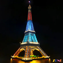 Load image into Gallery viewer, LEGO Eiffel Tower #10307 Light Kit Multi Color