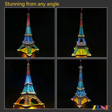 Load image into Gallery viewer, LEGO Eiffel Tower #10307 Light Kit Multi Color