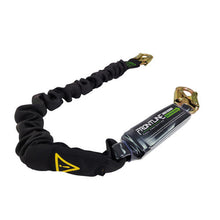 Load image into Gallery viewer, Frontline LES61S-US Patriot 6' Single Leg Elastic Lanyard with Snaphooks - Made in USA