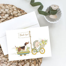 Load image into Gallery viewer, Beagle Greeting Cards -  Blank Note Cards – 8-Pack of Artist-Designed Cards with Envelopes