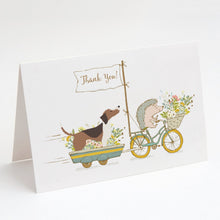 Load image into Gallery viewer, Beagle Greeting Cards -  Blank Note Cards – 8-Pack of Artist-Designed Cards with Envelopes