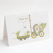 Load image into Gallery viewer, German Shepherd White Greeting Cards -  Blank Note Cards – 8-Pack of Artist-Designed Cards with Envelopes