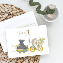 Load image into Gallery viewer, Lakeland Terrier Greeting Cards -  Blank Note Cards – 8-Pack of Artist-Designed Cards with Envelopes