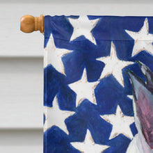 Load image into Gallery viewer, USA American Flag with Great Dane Flag Canvas House Size