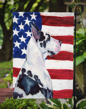 Load image into Gallery viewer, USA American Flag with Great Dane Garden Flag – Decorative Outdoor Yard Flag