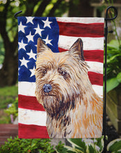 Load image into Gallery viewer, USA American Flag with Cairn Terrier Garden Flag – Decorative Outdoor Yard Flag