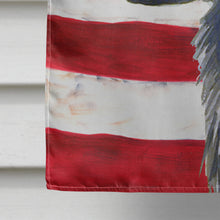 Load image into Gallery viewer, USA American Flag with Flat Coated Retriever Flag Canvas House Size