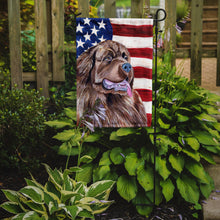 Load image into Gallery viewer, USA American Flag with Newfoundland Garden Flag – Decorative Outdoor Yard Flag