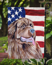 Load image into Gallery viewer, USA American Flag with Newfoundland Garden Flag – Decorative Outdoor Yard Flag