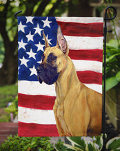 Load image into Gallery viewer, USA American Flag with Great Dane Garden Flag – Decorative Outdoor Yard Flag