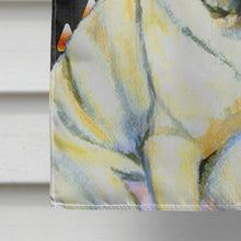 Load image into Gallery viewer, Pug Candy Corn Halloween Portrait Flag Canvas House Size