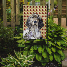 Load image into Gallery viewer, English Setter Fall Leaves Portrait Garden Flag – Decorative Outdoor Yard Flag