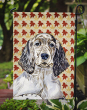 Load image into Gallery viewer, English Setter Fall Leaves Portrait Garden Flag – Decorative Outdoor Yard Flag