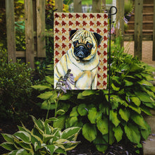 Load image into Gallery viewer, Pug Fall Leaves Portrait Garden Flag – Decorative Outdoor Yard Flag