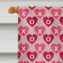 Load image into Gallery viewer, Brussels Griffon Hearts Love and Valentine's Day  Flag Canvas House Size