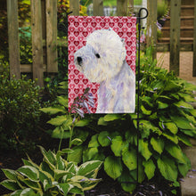 Load image into Gallery viewer, Westie Hearts Love and Valentine's Day Portrait Garden Flag – Decorative Outdoor Yard Flag