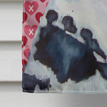 Load image into Gallery viewer, Great Dane Hearts Love Valentine's Day Flag Canvas House Size