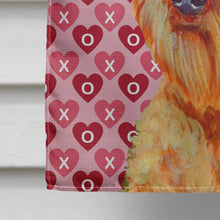 Load image into Gallery viewer, Airedale Hearts Love Valentine's Day Flag Canvas House Size