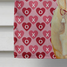 Load image into Gallery viewer, Labrador Hearts Love Valentine's Day Flag Canvas House Size