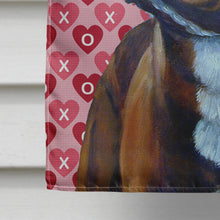 Load image into Gallery viewer, French Bulldog Hearts Love Valentine's Day Flag Canvas House Size