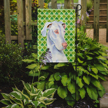 Load image into Gallery viewer, Great Dane St. Patrick's Day Shamrock Portrait Garden Flag – Decorative Outdoor Yard Flag