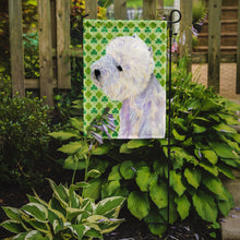 Load image into Gallery viewer, Westie St. Patrick's Day Shamrock Portrait Garden Flag – Decorative Outdoor Yard Flag