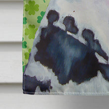 Load image into Gallery viewer, Great Dane St. Patrick's Day Shamrock Portrait Flag Canvas House Size