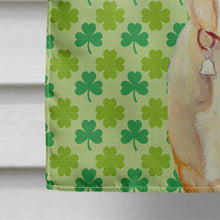 Load image into Gallery viewer, Labrador St. Patrick's Day Shamrock Portrait Flag Canvas House Size