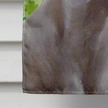 Load image into Gallery viewer, Weimaraner St. Patrick's Day Shamrock Portrait Flag Canvas House Size