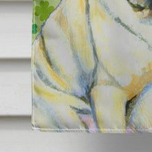 Load image into Gallery viewer, Pug St. Patrick's Day Shamrock Portrait Flag Canvas House Size