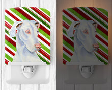 Load image into Gallery viewer, Great Dane Candy Cane Holiday Christmas Ceramic Night Light LH9221CNL