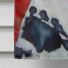 Load image into Gallery viewer, Great Dane Red Green Snowflakes Christmas Flag Canvas House Size