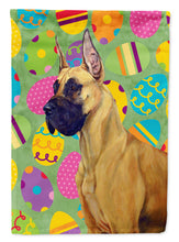 Load image into Gallery viewer, Great Dane Easter Eggtravaganza Garden Flag - Outdoor Decorative Yard Flag