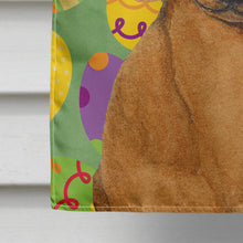 Load image into Gallery viewer, Dachshund Easter Eggtravaganza Flag Canvas House Size