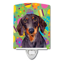 Load image into Gallery viewer, Dachshund Easter Eggtravaganza Ceramic Night Light LH9403CNL