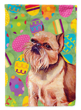 Load image into Gallery viewer, Brussels Griffon Easter Eggtravaganza Flag Canvas House Size