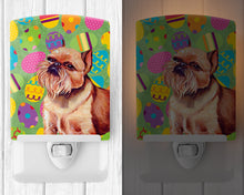 Load image into Gallery viewer, Brussels Griffon Easter Eggtravaganza Ceramic Night Light LH9404CNL