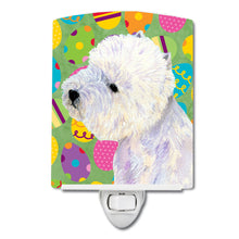 Load image into Gallery viewer, Westie Easter Eggtravaganza Ceramic Night Light LH9405CNL