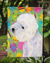 Load image into Gallery viewer, Westie Easter Eggtravaganza Garden Flag - Outdoor Decorative Yard Flag