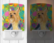 Load image into Gallery viewer, Silky Terrier Easter Eggtravaganza Ceramic Night Light LH9406CNL