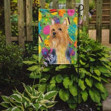 Load image into Gallery viewer, Silky Terrier Easter Eggtravaganza Garden Flag - Outdoor Decorative Yard Flag