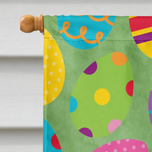 Load image into Gallery viewer, Australian Cattle Dog Easter Eggtravaganza Flag Canvas House Size